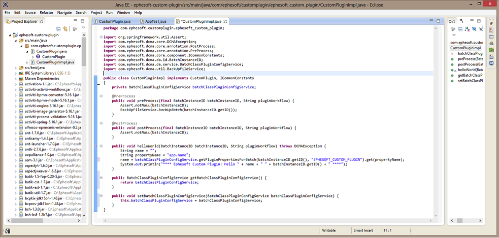 MavenCustomPluginImplCode