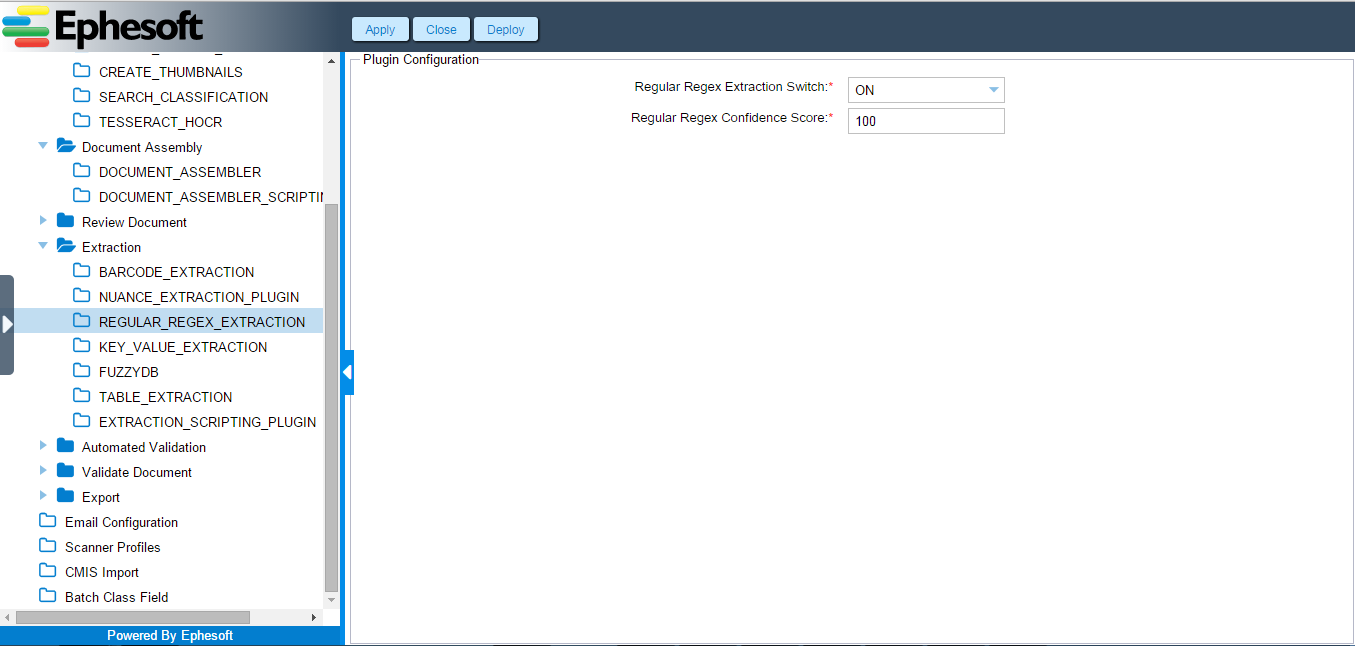 Plugin Configuration